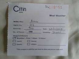 In the results list, on the left, please tick vouchers can be used, in the vouchers may only be redeemed at participating hotels. Breakfast Voucher Picture Of Citin Seacare Hotel Pudu Kuala Lumpur By Compass Hospitality Tripadvisor