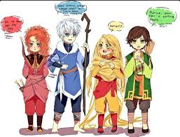 Elements Au The Big Four Jack Frost Disney Crossovers