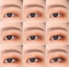 Korean Eye Makeup Steps Stepbystepeyemakeup Eye Makeup Steps Korean Eye Makeup Eye Makeup