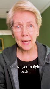 Elizabeth Warren panics! "Donald Trump is trying to dismantle public  education in America." "For every public school teacher, every public  school librarian, every administrator, every school bus driver, everybody  who helps educate