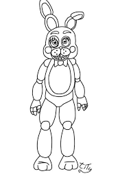 Then let's proceed with this how to draw bonnie from fnaf tutorial and move on to the eyebrows (02 min 29 sec). Various Five Nights At Freddy S Coloring Pages To Your Kids Free Coloring Sheets Fnaf Coloring Pages Monster Coloring Pages Super Coloring Pages