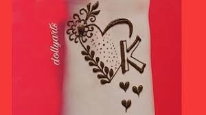 Stylish h letter alphabet mehndi design. Free Mehndi Design Letter Afalse Watch Online Khatrimaza