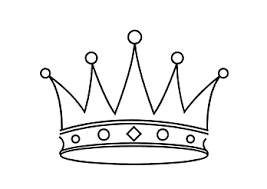 Şimdilik kolay çizilen bir kaç örnek dövme yani tattoo modeli ile . Crown Black And White Drawing Crown Outline Template Angle King Png Pngegg