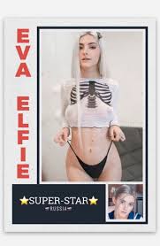 Eva Elfie SUPER-STAR HOT CUSTOM MADE RETRO STYLE CARD | eBay