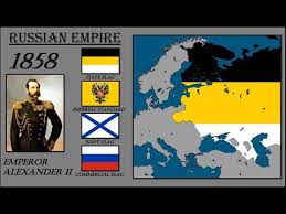 Now that the russian federation is again using the old imperial jack, a new flag design is used for the third substitute. Russian Flag History Timeline Of Russian Flags With European Map Istoriya Flaga Rossii 1700 2018 Youtube