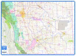 Use this map type to plan a road trip and to get driving directions in tennessee. Southern Alberta Regional Wall Map This Regional Road Map Of Southern Alberta Is A Current Map