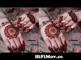See more ideas about indian wedding outfits, pakistani wedding outfits, indian wedding dress. Easy And Simple Mehndi Design For Hands Stylish Gol Tikki Mehendi Designs Mehndi For Beginners From Mehedi Simpal Dijain Watch Video Hifimov Cc