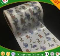 Colorful printed and non-printed magic frontal tape for ...