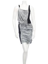 Black And Grey Helmut Lang Color Block Silk Sheath Dress With Ruching And Draped Detail Condition Excellent Measureme Silk Sheath Dress Fashion Sheath Dress