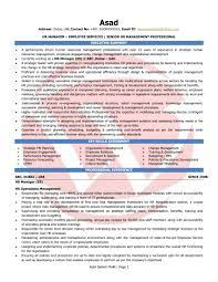 Here's a sample resume we recently produced for a hr manager in singapore. Hr Manager Sample Resumes Download Resume Format Templates
