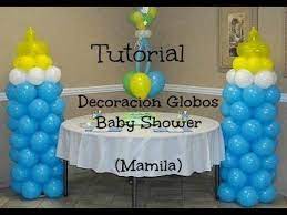How To Make Balloon Baby Bottle Youtube Baby Shower Balloons Baby Shower Ballons Baby Shower Decorations