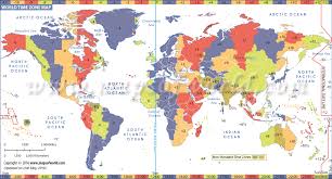 World Map For Kids Colorful World Map For Kids