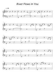 Klaviernoten des bekanntesten titels von yiruma. River Flows In You Sheet Music For Piano Download Free In Pdf Or Midi In 2020 Musik Klavier