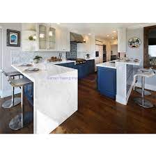 Cut the two pieces of worktop being joined together to the right length. Calacatta Carrara Grey Pure White Quartz Kitchen Bathroom Island Countertops Cut To Size Building Engineering China White Quartz Quartz Countertop Made In China Com