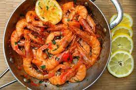 Jamaican Inspired Pepper Shrimp Recipe Caribbeanpot Com Stuffed Peppers Jamaican Recipes Jamaican Cuisine