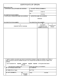 This is an agreement between india and malaysia and the eic has the sole. 30 Printable Certificate Of Origin Templates 100 Free á… Templatelab