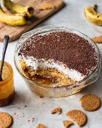 No Bake Easy Eggless Banoffee Pudding Bake With Shivesh Recipe Easy Baking Dessert Pie Recipes Banoffee