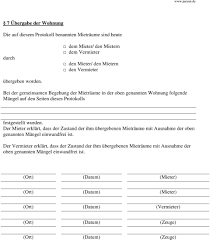 Was sie bei der hausübergabe beachten sollten, lesen sie hier. Wohnungsubergabe Protokoll Pdf Free Download
