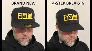 Four Steps To Break In Your Baseball Cap Youtube