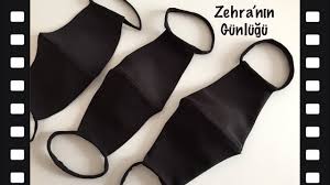 Siyah Maske Yapimi Evde Maske Yapimi Kumas Ile Kolay Maske Dikimi Mask Making Youtube Maskeler Kumas Bikini Ustu