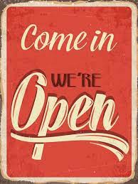 When you want that classic mechanic shop or retro gas station look, vintage garage signs has the ultimate signs for you. Open Sign Vintage Style Open Sign Open Signs For Business Etsy In 2020 Retro Metal Signs Vintage Signs Metal Signs