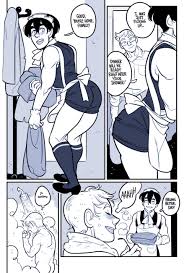 Femboy maid comic