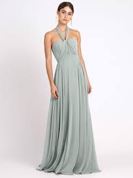 In unserem shop können sie hochw. Brautjungfer Kleider Grau Grunen Chiffon Armellos Asymmetrisch A Line Bodenlangen Hochzeitskleid Milanoo Com