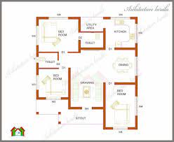 1200 Square Feet House Plan In Kerala 3 Bedroom House Plan In Kerala Single Storied Kerala Hou Small House Design Plans New House Plans House Plans With Photos
