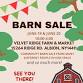 Barn & Yard Sale