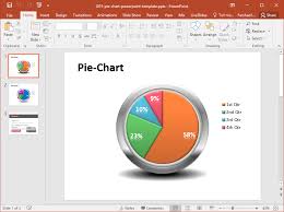 3d Pie Chart For Powerpoint Slides Fppt