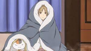 aww this is so adorable can i hug you both natsume takashi anime anime movies