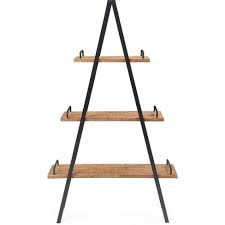 If you've followed along for very long, you'll know that. 67 Morris A Frame Industrial Bookshelf Natural Black Finch Target