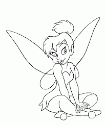 Tinkerbell coloring pages for adults. Free Collection Of Pics Of Tinkerbell Coloring Pages Coloring Pages Library