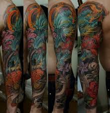Tattoo sleeve japanese dragon tattoos japanese tattoo dragon full. 200 Traditional Japanese Sleeve Tattoo Designs For Men 2021 Dragon Tiger Flower