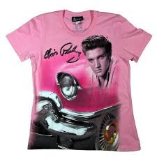 Elvis Pink Classic Car Women S T Shirt Graceland Official Store