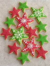 Remove half of dough from mixing bowl; Decorated Christmas Star Cookies Christmas Sugar Cookies Decorated Christmas Cookies Decorated Iced Christmas Cookies