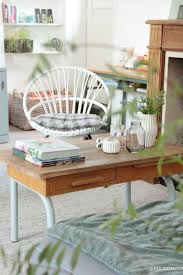 Une Table Basse D Ecolier Meuble Vintage Table Basse Decoration Table Basse