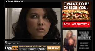 Advertised porn