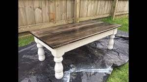 Watch the video explanation about how to refinish a coffee table for beginners online, article, story, explanation, suggestion, youtube. Barn Style Coffee Table Refurbished Youtube
