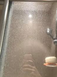 A stained glass bathroom windows can spark life into this part of your abode. Woman Gets Her Grimy Limescale Marked Shower Screen Sparkling In Minutes With Poundland Spray