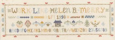 Just click the image to get a higher resolution version. Abc Sampler Cross Stitch With Innovative Stitches In Subtle Colours