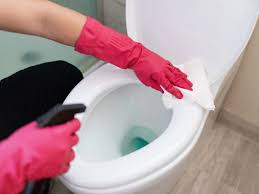 If there's stuff floating in the toilet bowl, don't sweat it (that's why plumbers can charge so much!). How To Properly Clean A Toilet