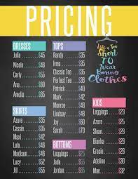 See more ideas about lularoe size chart, lularoe, lularoe sizing. Lularoe Price List Lularoe Styling Lularoe Prices Lula Roe Outfits