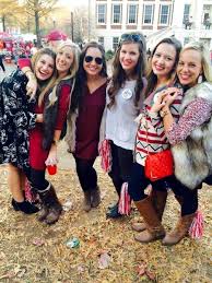 Top 12 Game Day Outfits At The University Of Alabama Society19 Gameday Outfit Alabama Gameday Outfit College Football Tailgate Outfit