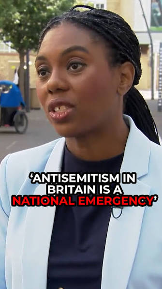 Kemi Badenoch: Antisemitism is a national emergency in Britain, #jews  #britain #kemibadenoch