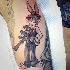 4 points · 1,679 views · comments. Tattoo Uploaded By Sirentattoo Gangster Bugs Bunny 1237972 Tattoodo