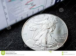Investing In Silver Coins Stock Photo Image Of Business