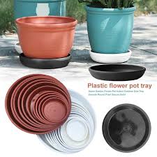 Cheap plastic flower pots in bulk. 10 Pcs Plastic Garden Flower Pot Plant Saucers Water Tray Base For Indoor Outdoor Vj Drop Big Sale 28ab8b Goteborgsaventyrscenter