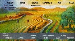 A Chart Of Israelite Annual Festivals Grace Communion