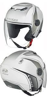 Held Jet Helmet City Scape 7470 In White Grey Abs Jet Helmet With Awesome Graphics Ideal For Nipping Through The Town On Your Scooter Commuting To Work Or